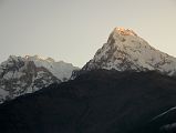 Poon Hill 15 Sunrise On Fang, Annapurna I, and Annapurna South 